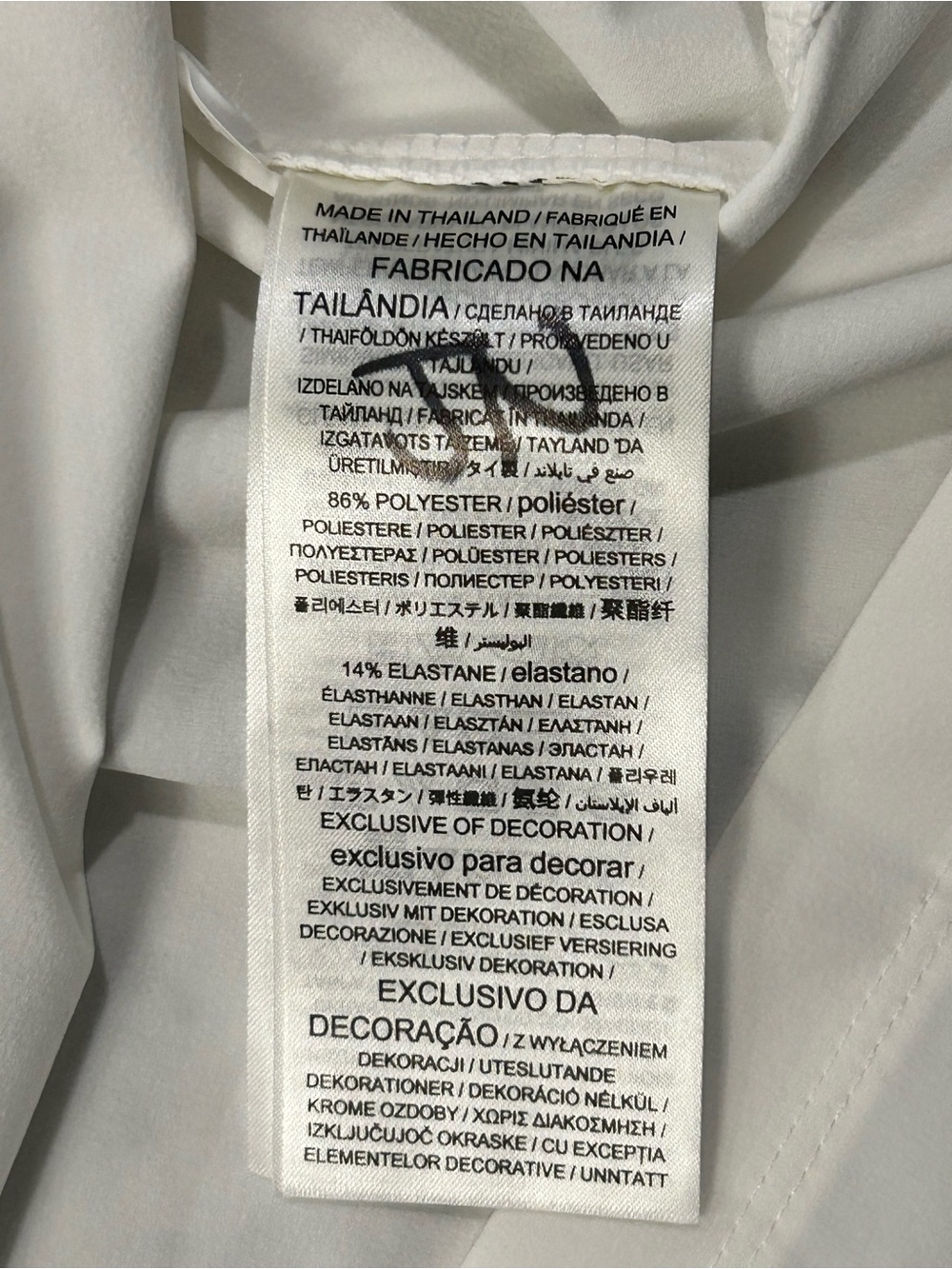 Nike Dri Fit White Duke Blue Devils Team Issue Polo Shirt XXL Performance Casual - Picture 8 of 9